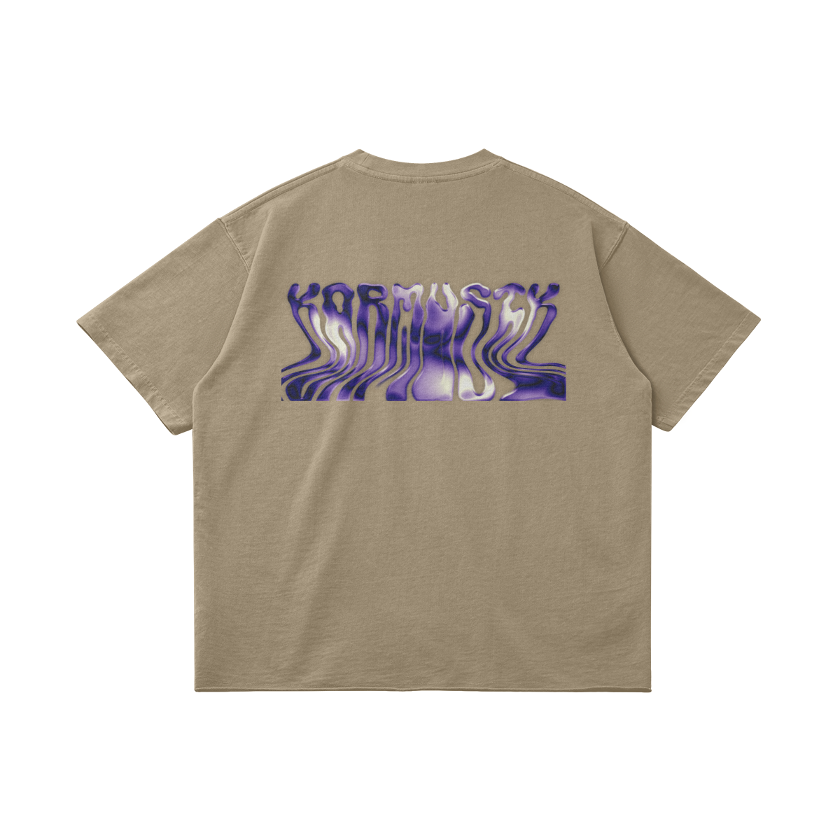 KRW009 Melting Chrome T-Shirt