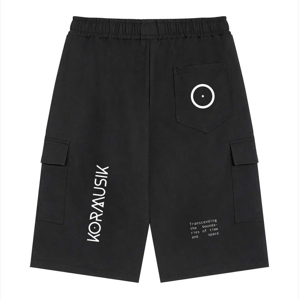 KRW049 Unisex Drawstring Cargo Shorts