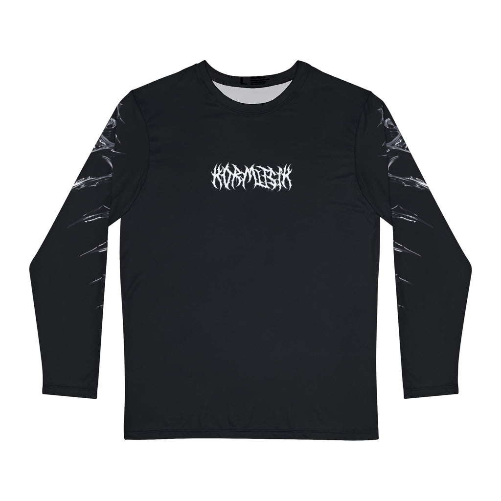 KRW042 Gothic Wing Spine Long Sleeve Shirt