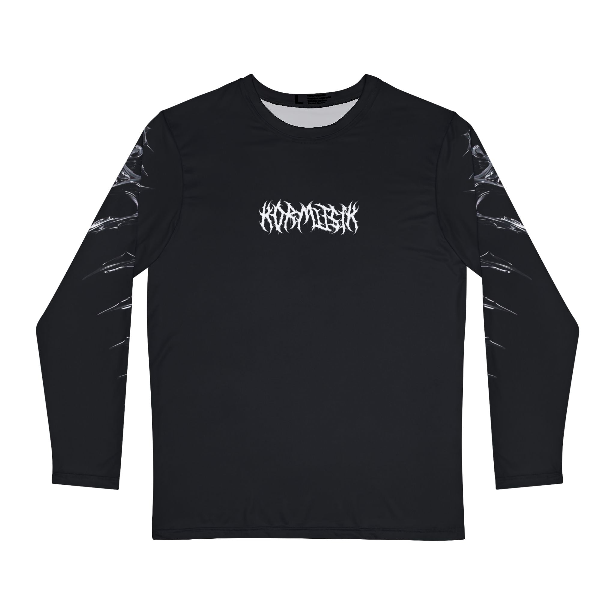 KRW042 Gothic Wing Spine Long Sleeve Shirt