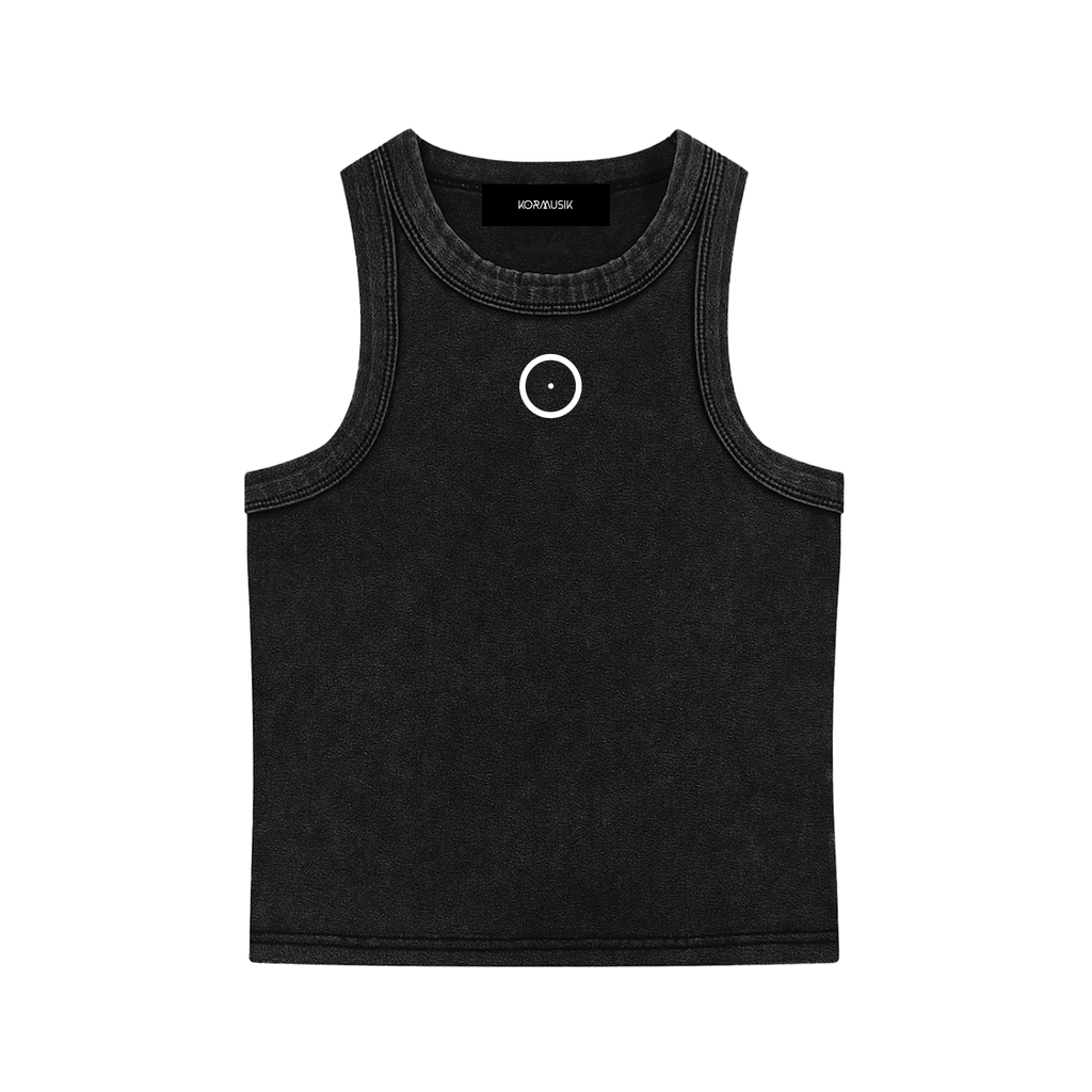 KRW065 Snow Washed Tank Woman Top