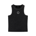 KRW065 Snow Washed Tank Woman Top