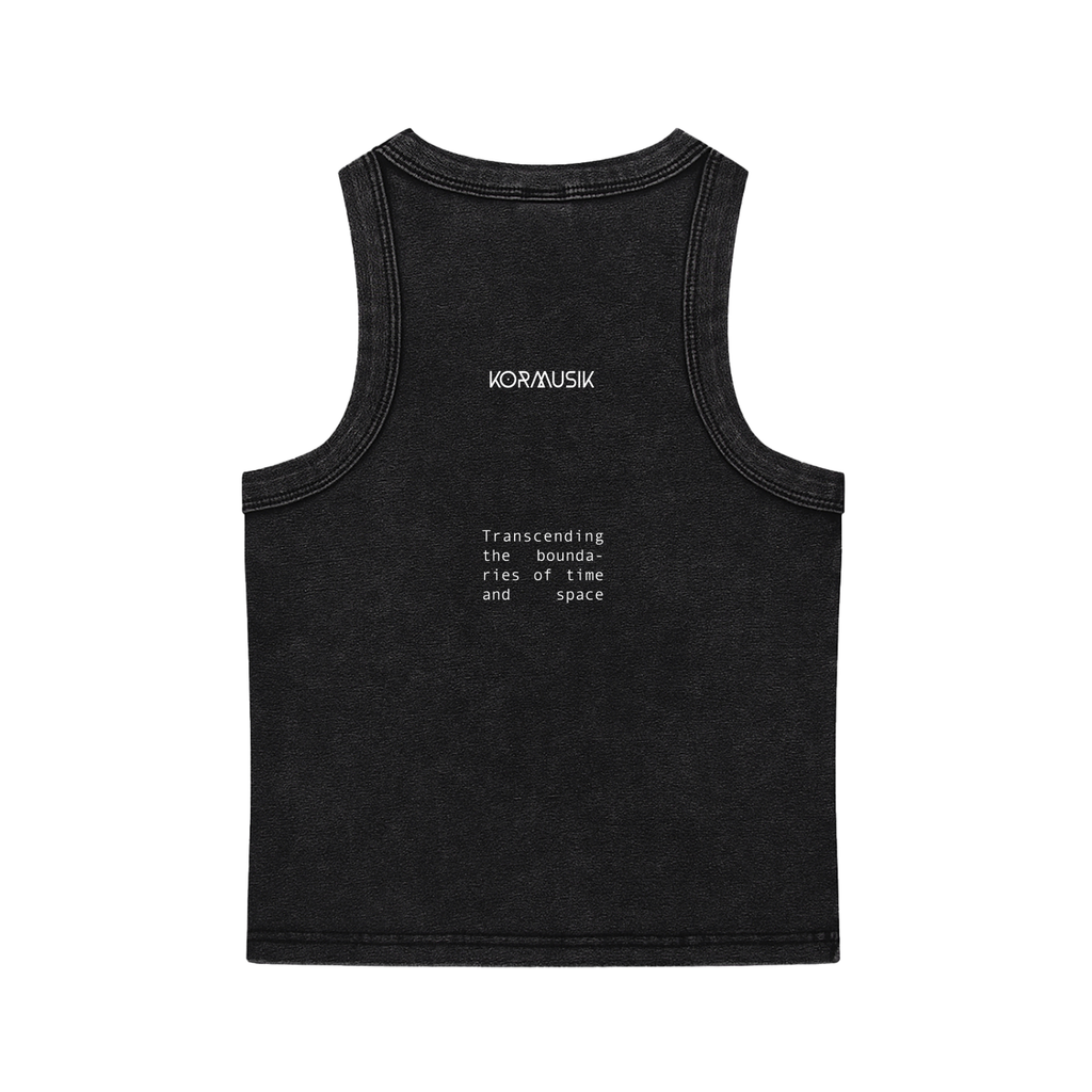 KRW065 Snow Washed Tank Woman Top