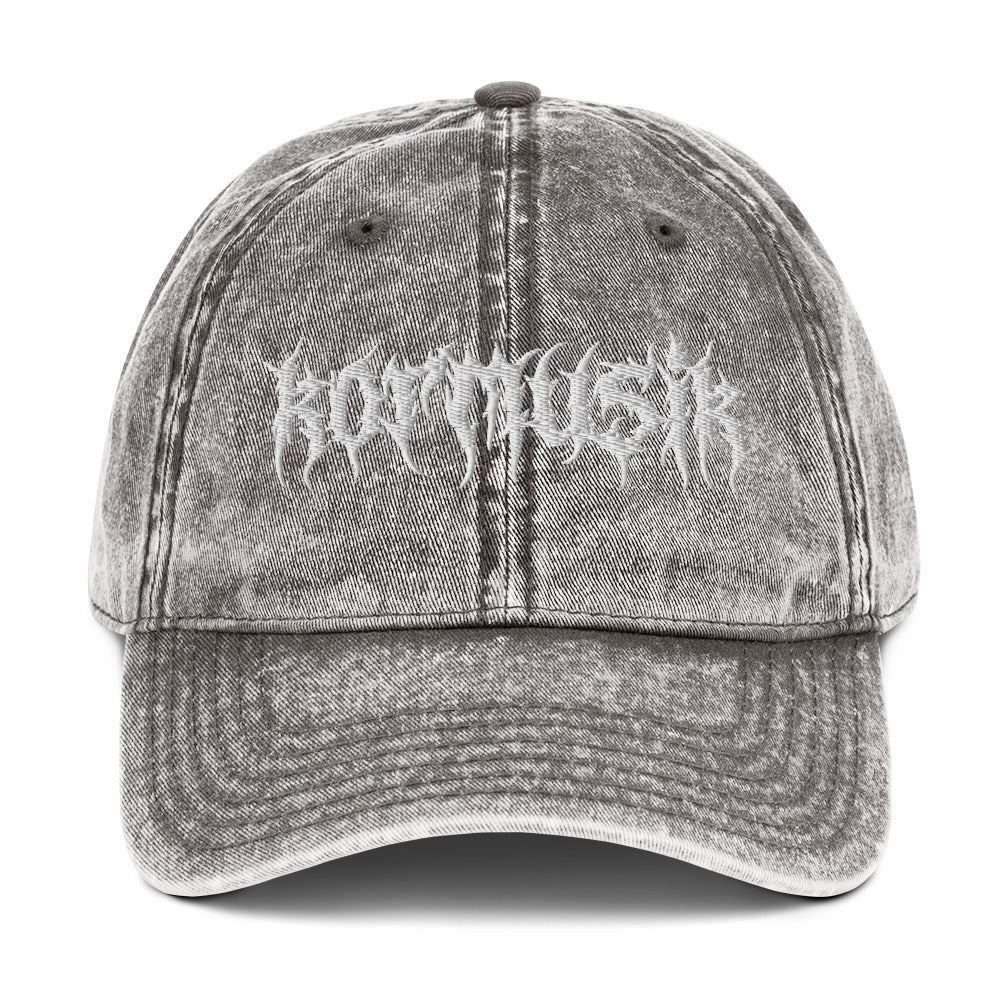 KRW020 Vintage Cotton Twill Cap